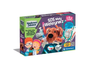 Coffret scientifique clementoni 50712 science  and  jeu - s.o.s petit vétérinaire