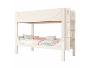 Lit superposé 2x90x200 cm <strong></strong> <strong></strong> coloris blanc