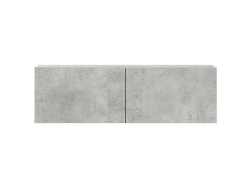  Ensemble de meubles tv 3 pcs gris béton bois d'ingénierie shl47530  - Conforama D