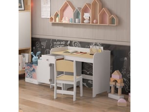 Bureau enfant    coloris blanc