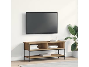 Meuble tv coloris marron 100 cm <strong></strong>  <strong></strong>