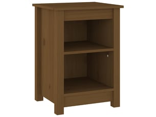 Table de chevet - cabinet de chevet - table de nuit marron miel 40x35x55 cm bois de pin solide
