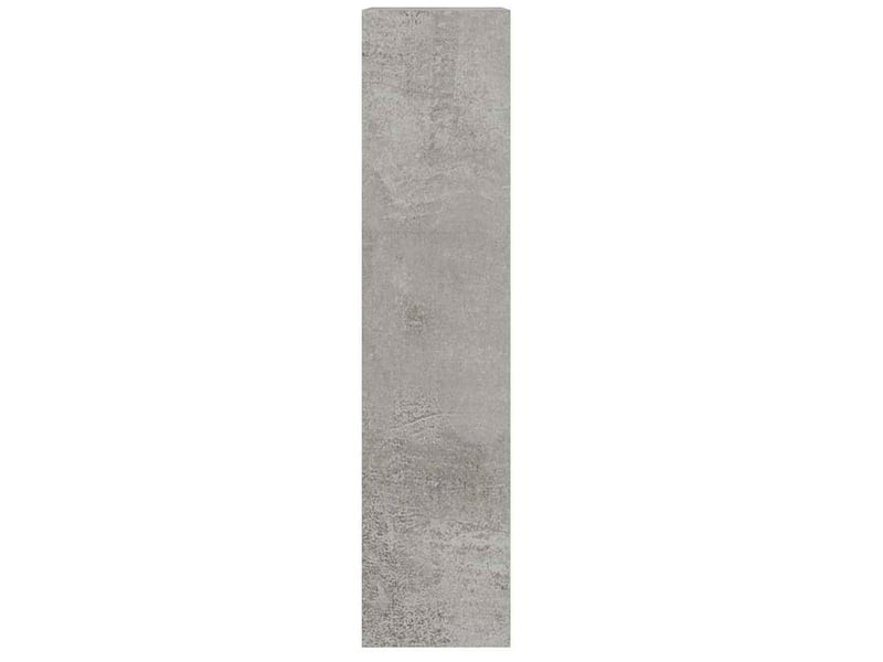  Meuble à chaussure, armoire à chaussures gris béton 63x24x103 cm bois d'ingénierie  - Conforama E