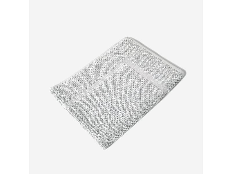  Tapis de bain antidérapant en coton 50x70 victor - gris clair  - Conforama D