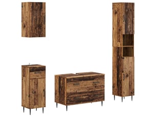 Ensemble de 4 pièces d'armoires de salle de bain haarlem cf63262