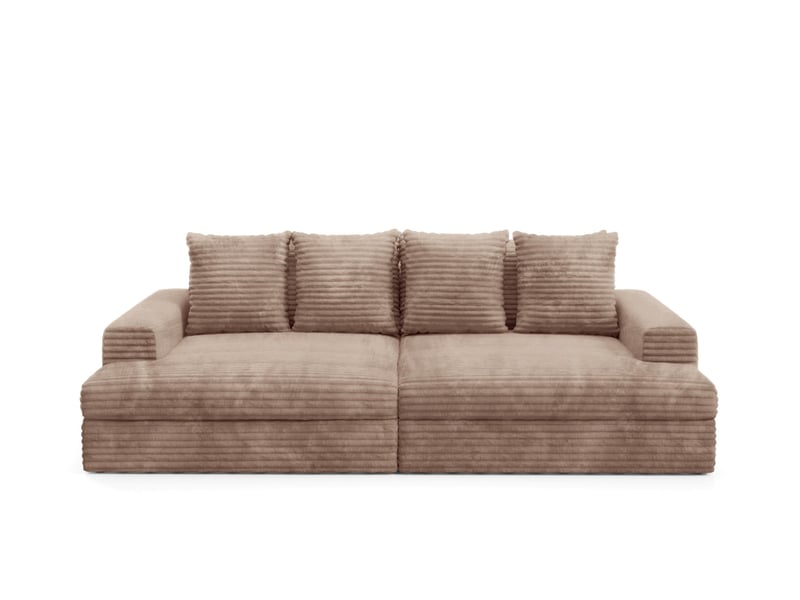 Canapé caldo tilia à confort élevé couleur : tilia beige - Conforama A