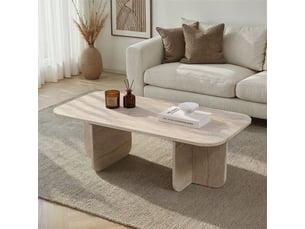 Table basse  coloris beige AHD AMAZING HOME DESIGN 