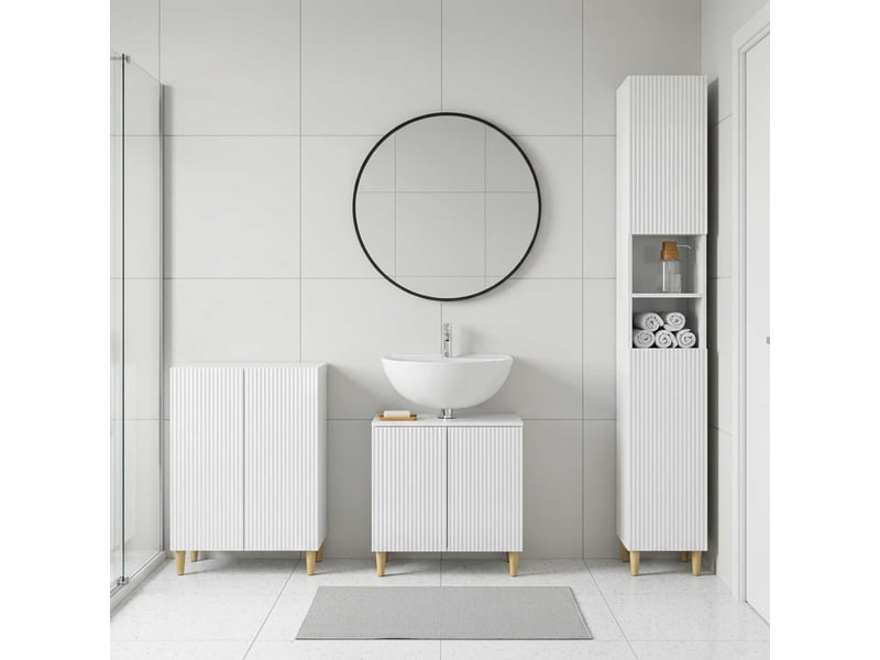  Ensemble de meuble de salle de bain 3 pièces arnhem cf63307  - Conforama B