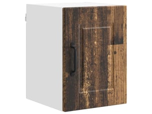 Meuble mural de cuisine, armoire de cuisine bois ancien 30x31x40cm
