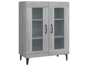 Buffet - bahut - meuble de rangement sonoma gris 69,5x34x90 cm bois d'ingénierie