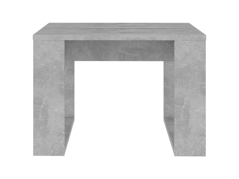  Table d'appoint | bout de canapé table basse gris béton 50x50x35 cm bois d’ingénierie  - Conforama D
