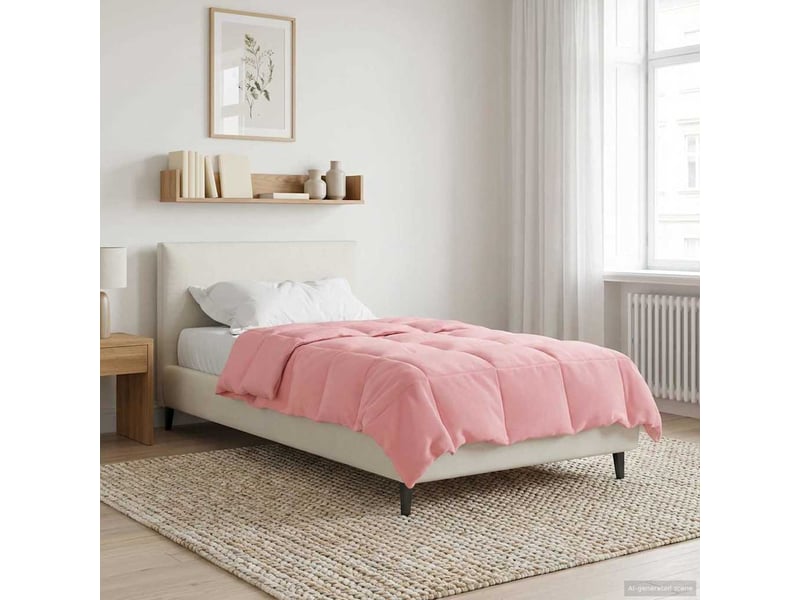  Duvet d'hiver - couette 155 x 200 cm hiver - couette microfibre (100% polyester)  - Conforama D