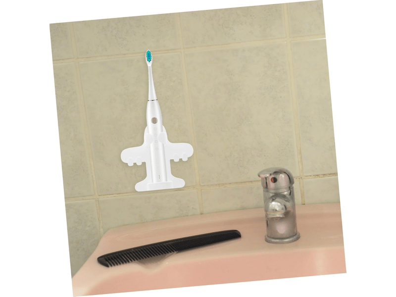  3 pièces support de rangement pour brosse à dents porte brosse à dents support brosse a dent electrique support de brosse à dents  - Conforama D