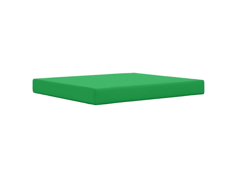  Coussin de canapé d'extérieur, coussin de chaise polyester vert 80 x 68,5 cm cf54191  - Conforama D