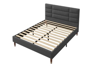 Ensemble matelas et sommier 140x200 cm Ressorts ensachés + mousse TCQPZ soutien Ferme épaisseur 25 cm