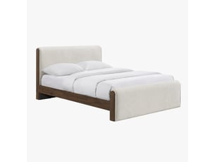 Lit pont 180x200 cm <strong>MOBILIER DECO</strong>  <strong></strong> coloris beige