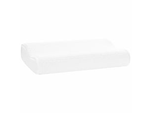 Oreiller, coussin de sommeil 50 x 30 x 10,5 cm moyen blanc cf55918
