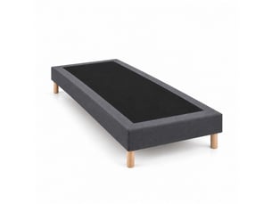Sommier tapissier 80x200 cm HOMYFRANCE  épaisseur 25 cm  vendu avec pieds