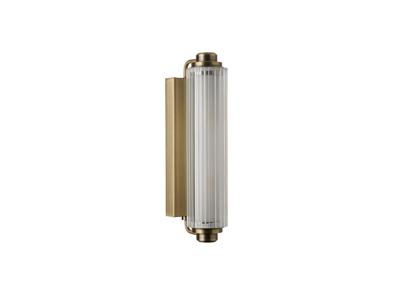 Applique murale nimal  matière plastique laiton, h.35 - ip44 - e14 nordlux intérieur 2310521035 - Conforama D