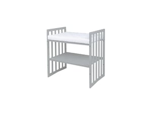 Lit bébé 90x190 cm OWAL-G coloris gris