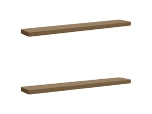 Lot de 2 coussins de banc, coussins d'assise vught 100 % polyester taupe cf58579