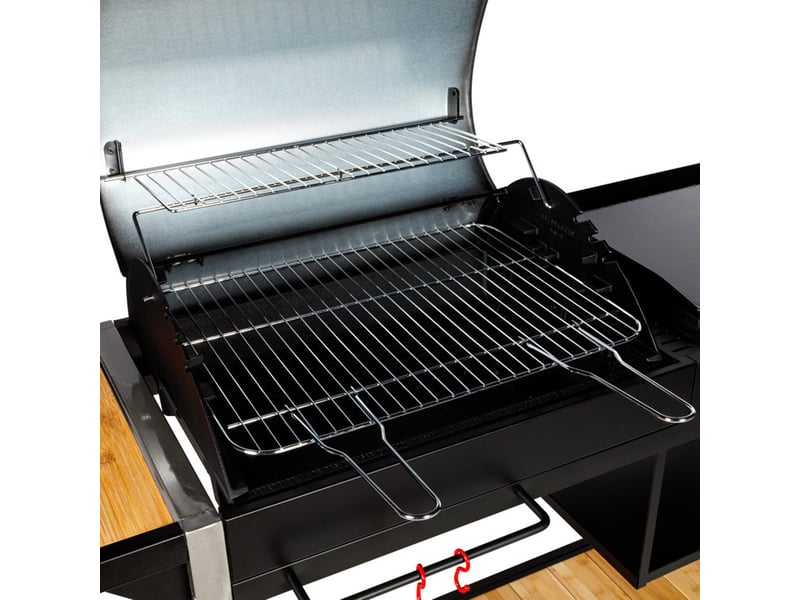  Somagic - duo barbecue charbon + plancha électrique broadway  - Conforama E