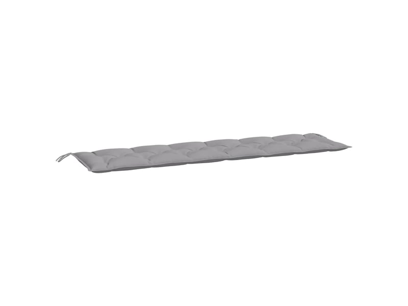  Lot de 2 coussins de banc jardin, coussins d'assise gris 200x50x7 cm tissu oxford cf58727  - Conforama D