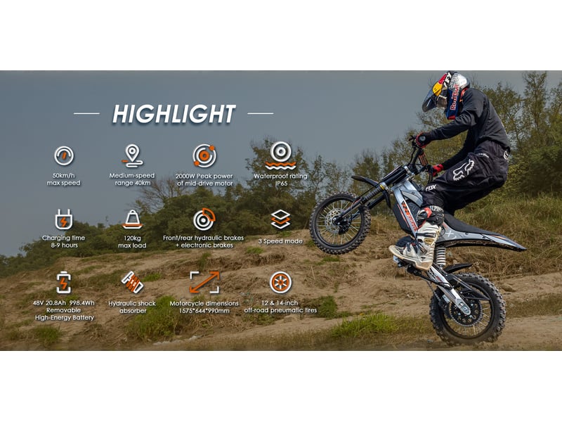  Kukirin x1 velo electrique tout-terrain 1000 w, autonomie 40 km, pneus robustes, freinage fiable et confort pliable quotidien KuKirin - Conforama D