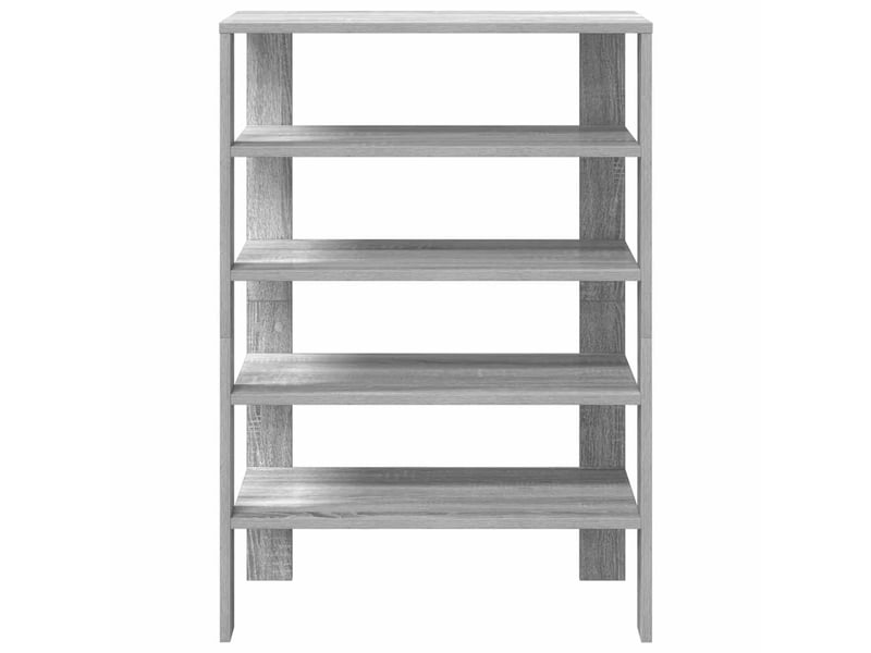  Meuble à chaussures, étagère à chaussures sonoma gris 61x32x87,5 cm bois ingénierie  - Conforama D