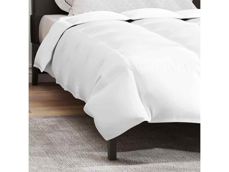  Couette - duvet 155 x 220 cm printemps, automne plume blanc respirant  - Conforama E