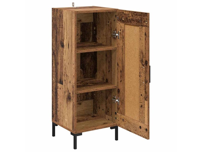  Buffet - bahut - meuble de rangement olden bois ancien 34,5 x 34 x 90 cm  - Conforama E