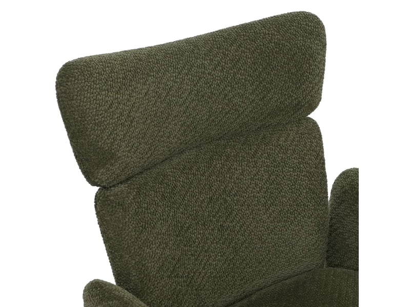  Lot de 2 chaises de salle à manger modernes confortables 92 x 63 x 58 cm en tissu bouclé vert 04_0008823  - Conforama C