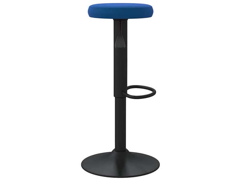  Lot de 2 tabouret de bar, chaise de bar bleu velours shl63539  - Conforama E