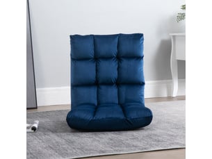 Fauteuil convertible <strong>MODENVIE</strong> <strong></strong> Polyester bleu vendu A l'unité