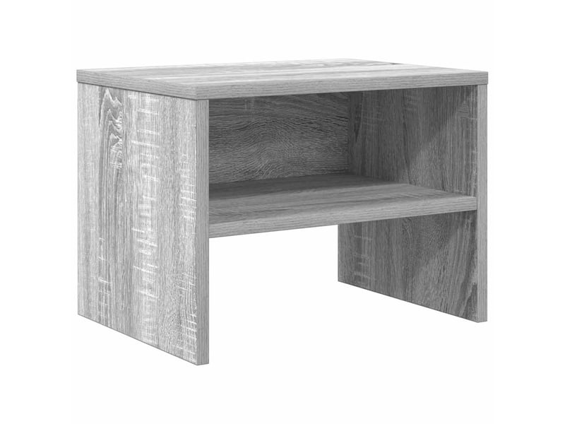  Table de chevet - cabinet de chevet - table de nuit sonoma gris 40x30x30 cm bois d'ingénierie  - Conforama A