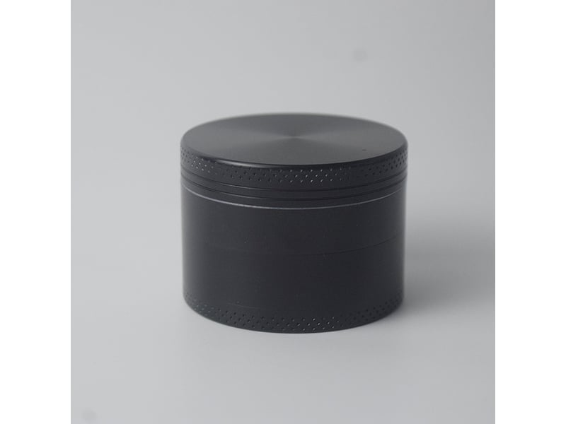 Moulin à herbes, broyeur à herbes sèches portable en alliage de zinc, diamètre55mm,noir - Conforama A