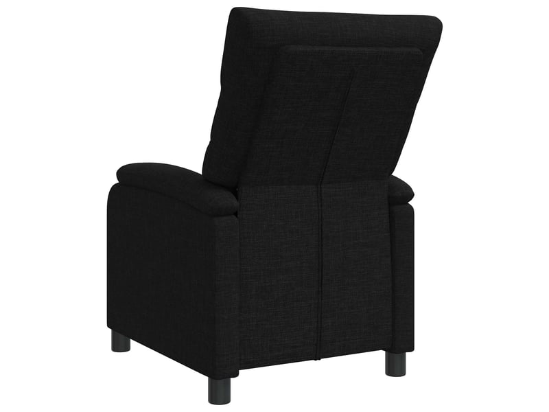  Vidaxl fauteuil inclinable noir tissu  - Conforama E