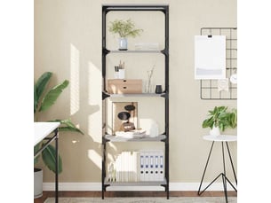 Bibliotheque coloris  gris  <strong></strong> <strong></strong> - 59 cm x 171 cm