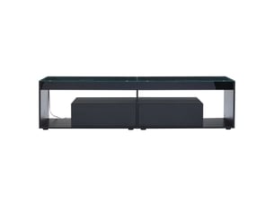 Meuble tv coloris noir 180 cm   Fay Lum