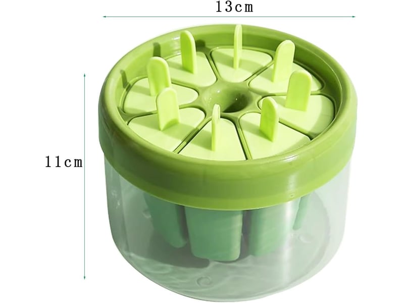 Moule à glace, moule à glace avec bâtonnet, moule à glace avec seau à glace, moule à glace sans pba pour faire des glaces, de la glace et du sorbet - Conforama B