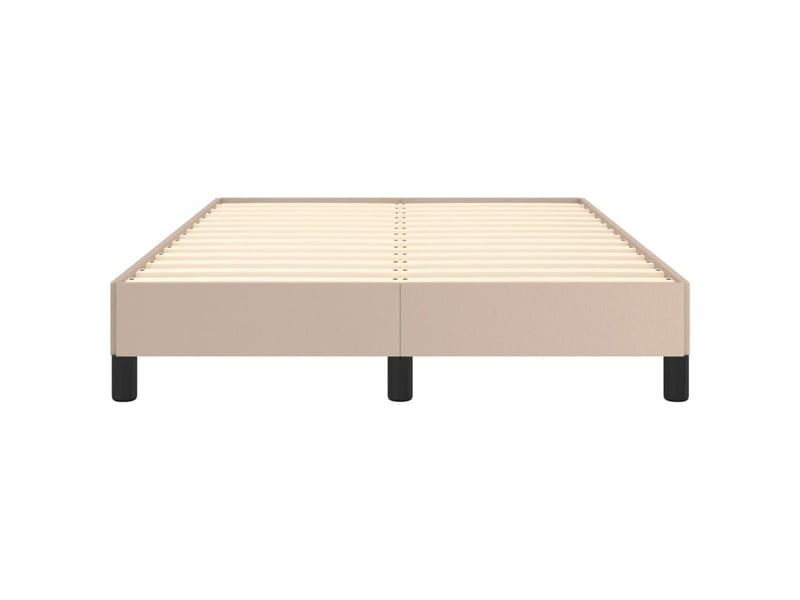  Lit double- lit adulte -  cadre de lit sans matelas cappuccino 120x190 cm similicuir  - Conforama D
