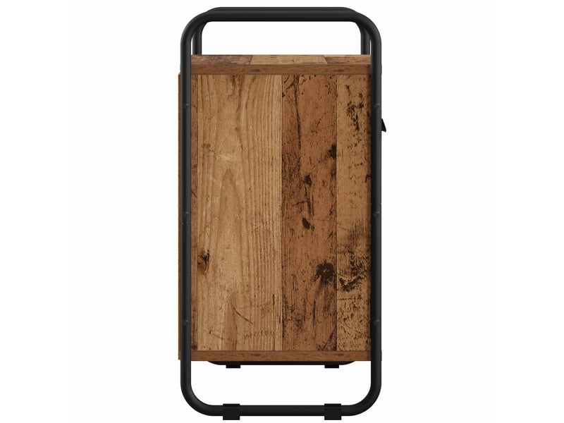  Meuble tv, banc tv 60x30x50 cm bois ancien bois d'ingénierie  - Conforama E