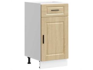 Meuble de rangement, armoire de cuisine porto chêne sonoma bois d'ingénierie shl6307