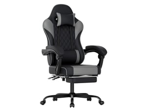 Fauteuil gaming MEUBLIV avec assise réglable en hauteur