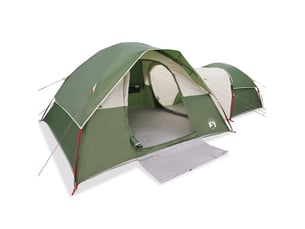 Tente de camping 5 personnes vert imperméable shl76226