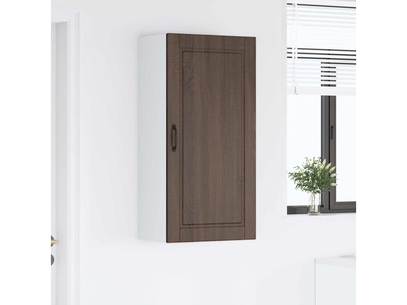  Meuble mural de cuisine, armoire de cuisine chêne brun 50x31x100cm shl1006  - Conforama D