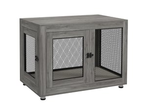 Buffet 2 porte(s)   ELVMI  - 94 cm coloris gris 