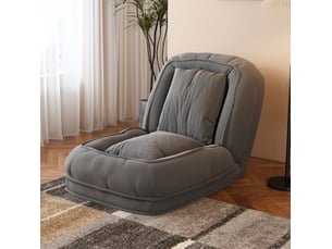 Deplimousse convertible 1 place <strong>MODENVIE</strong> <strong></strong> gris
