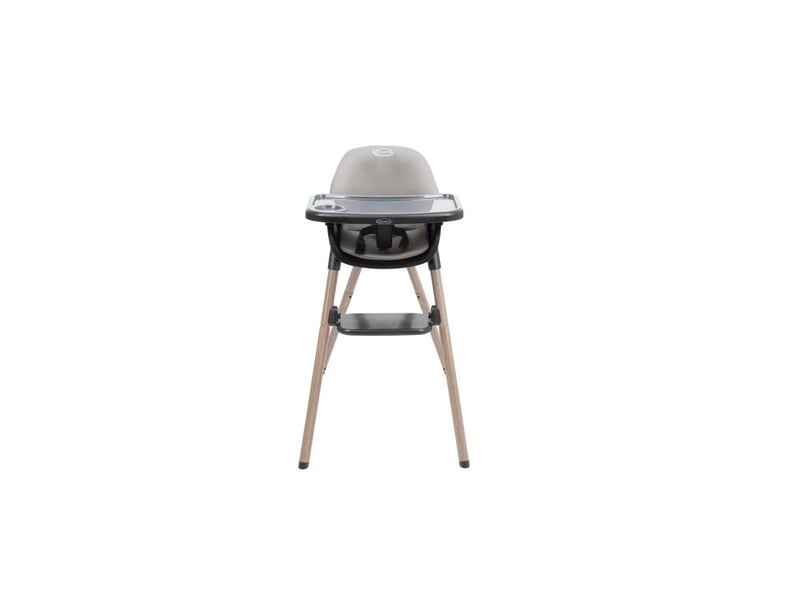  Chaise haute presti 3-en-1 évolutive - chaise, chaise basse, tabouret - steeple gray 3AJ999STGEU - Conforama C