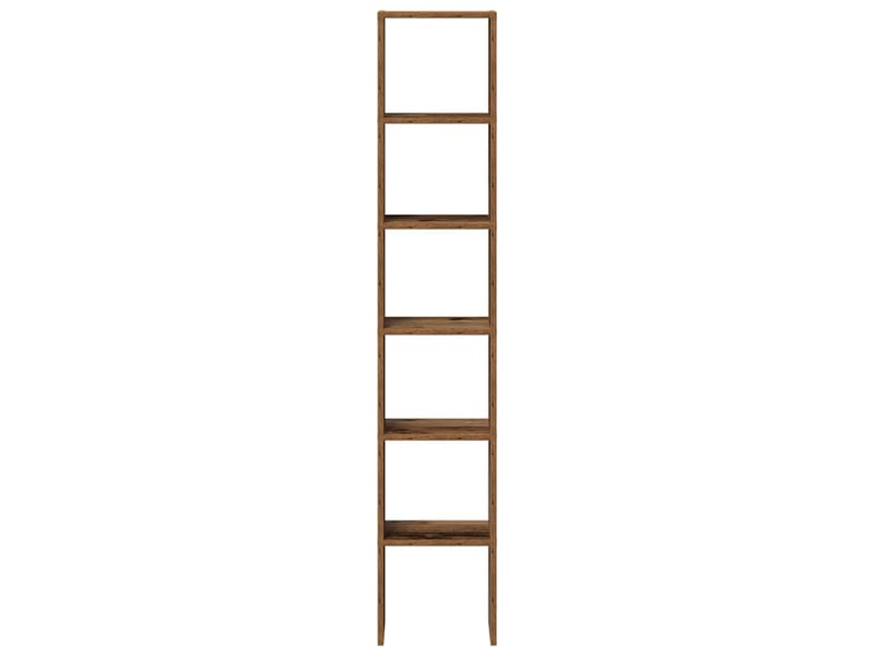  Bibliothèques 2 pcs empilable vieux bois bois d'ingénierie  - Conforama D